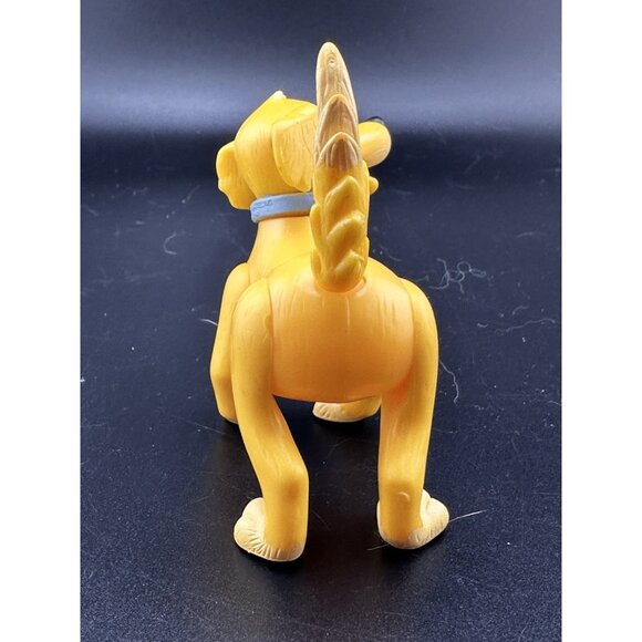 Vtg Barbie 2004 Mattel Doggie Daycare BEAU Yellow Dog Action Figure Replacement - Picture 5 of 7